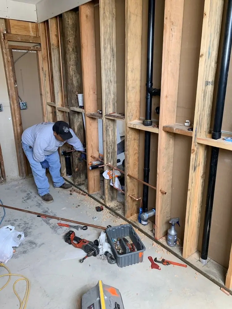 Commercial rough-in plumbing for Gas Line Repair in Idamar